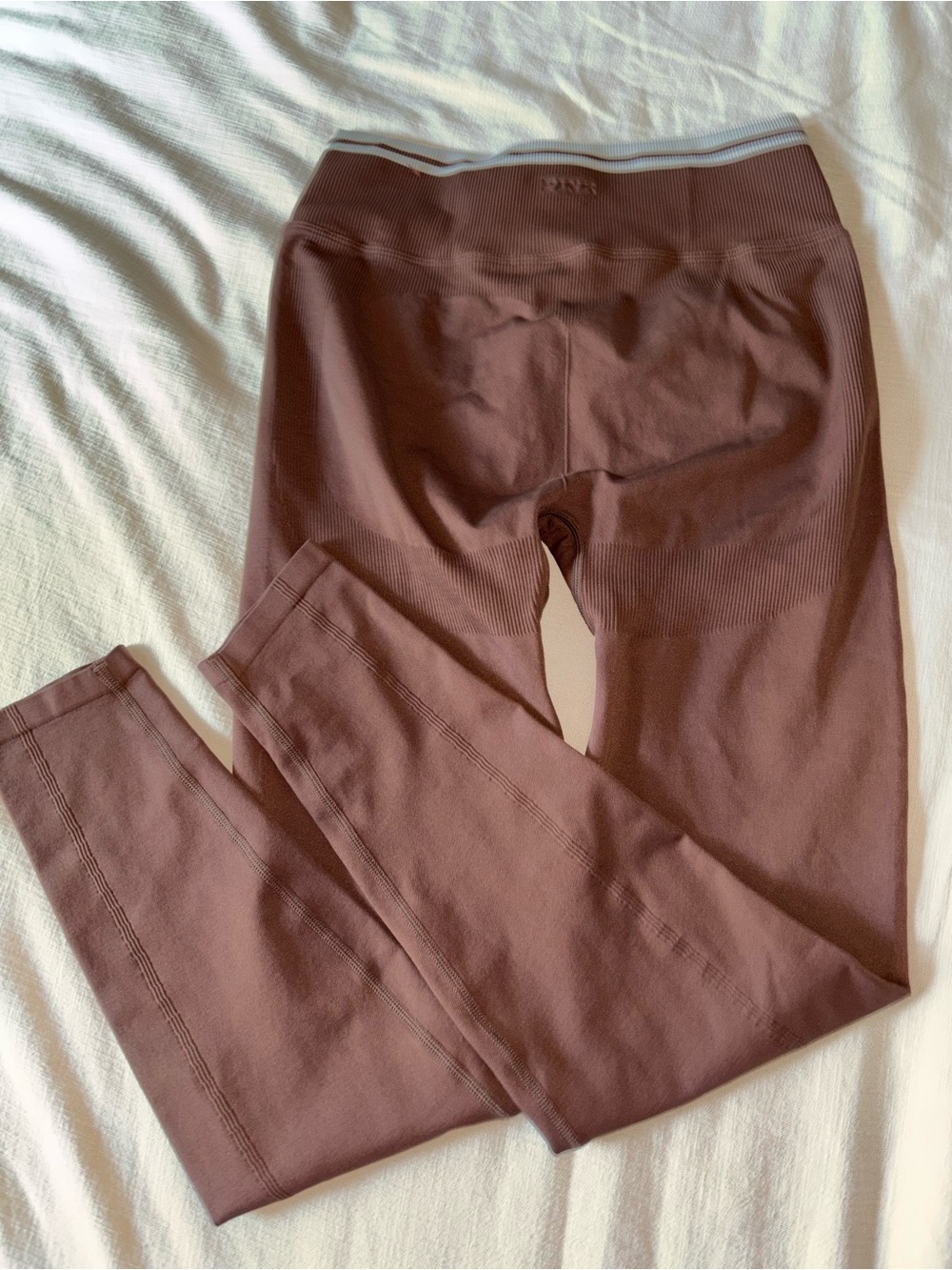 PINK Victoria's Secret Mauve Brown Seamless Leggings